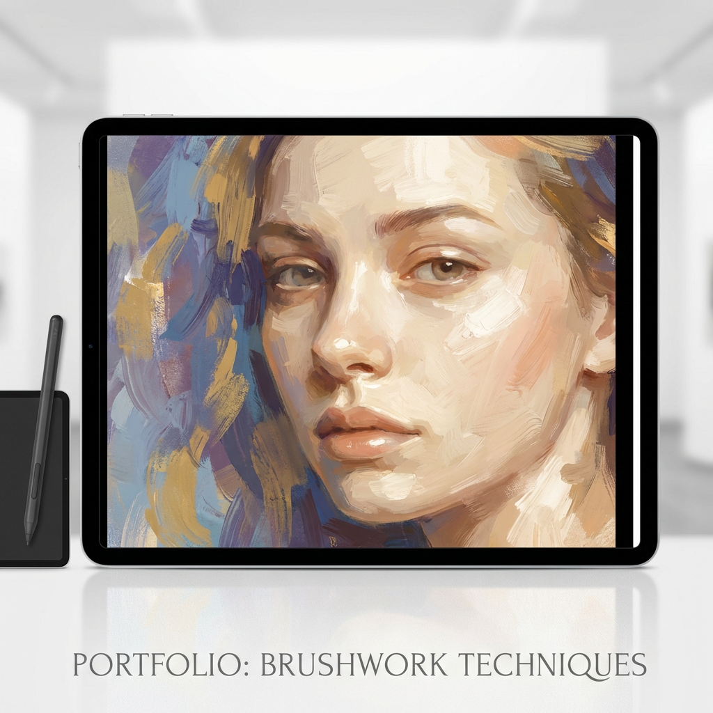 人像笔刷 - Procreate笔刷预览效果